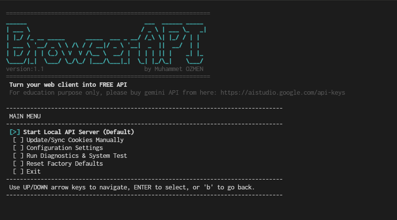 BrowserAPI CLI